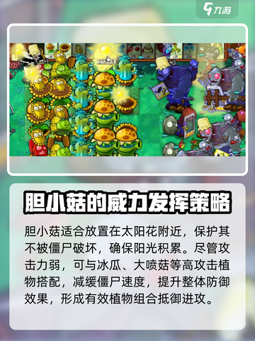 植物大战僵尸杂交版🔥胆小菇通关秘籍💡截图3