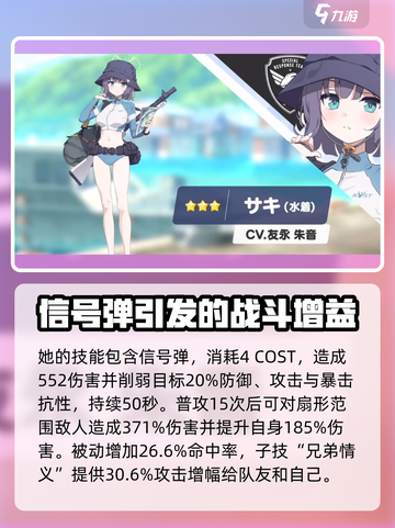 蔚蓝档案空井咲泳装好用吗介绍截图3