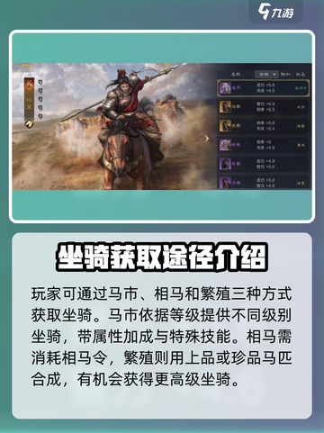 三国谋定天下🔥坐骑培养秘籍💥轻松玩转坐骑系统！截图3