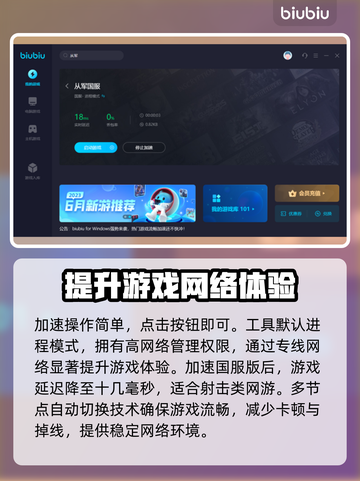 从军卡顿？用这个加速器立马解决！🔥🎮截图4