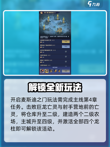 帝国与魔法麦斯迪之门怎么开介绍截图2