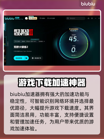 荒野大镖客救赎⚡下载慢？提速方法在这里！截图3
