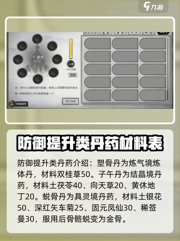 鬼谷八荒🔥全丹药效果汇总，修仙必备！截图4