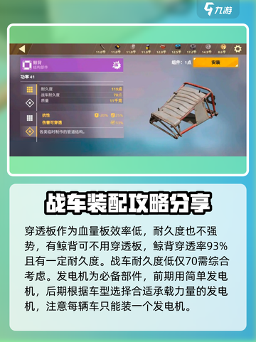 创世战车🔥部件全解析，玩转游戏就靠它！🚗💥截图5