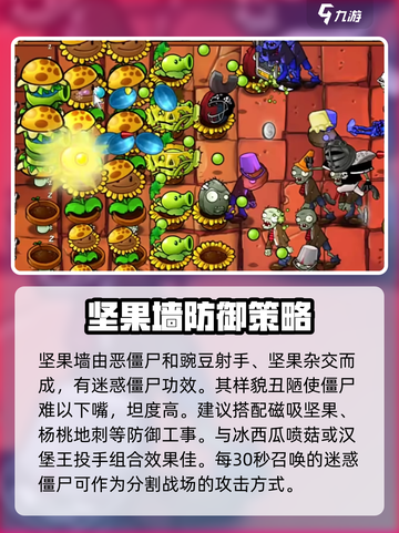 植物大战僵尸杂交版僵尸坚果墙是什么介绍截图3
