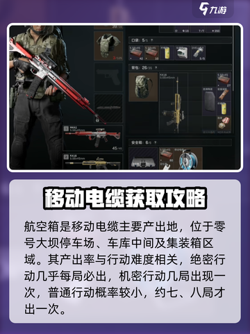 三角洲行动🔥移动电缆获取攻略⚡轻松拿截图2