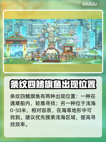 潜水员戴夫条纹四鳍旗鱼获取攻略✨🎮截图4