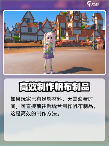 沙石镇时光：快速获取帆布攻略🔥截图3