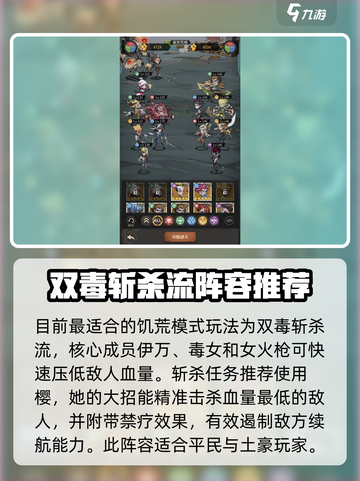 都市冒险高手饥荒阵容怎么搭配介绍截图2