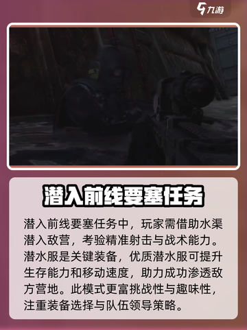 暗区突围🔥潜入前线要塞任务终极攻略⚠截图2
