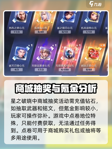 星之破晓✨点卷氪金全攻略，不花冤枉钱！截图3