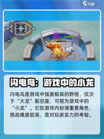 宝可梦大集结闪电鸟怎么打介绍截图2