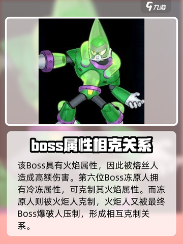 🎮洛克人11BOSS克制表流出！秒杀攻略必看💥截图5