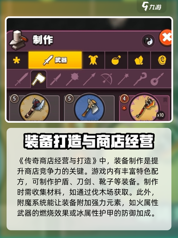 传奇商店经营与打造手游攻略分享介绍截图2