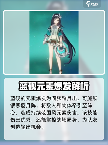 原神蓝砚🔥超强角色介绍｜新手必看✨截图5