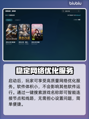 黑色沙漠🔥闪退解决+加速工具推荐🎉截图3