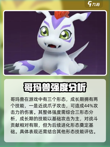 数码宝贝源码哥玛兽怎么样介绍截图2