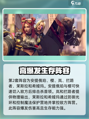 曙光防线💥手游阵容搭配攻略来啦！🔥截图4