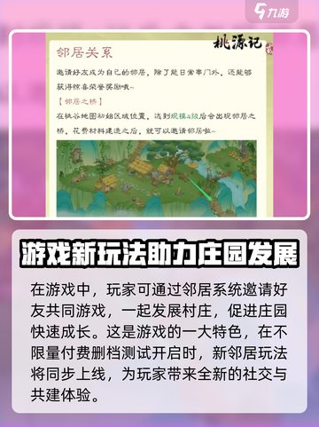 桃源记2邻居系统怎么玩介绍截图2