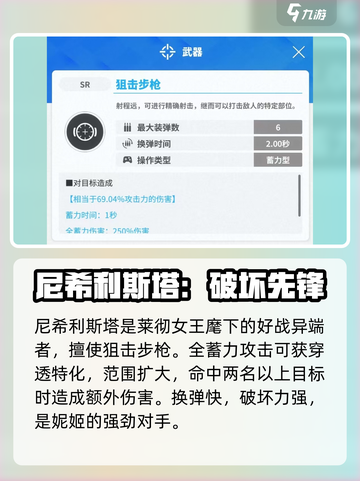 胜利女神新的希望尼希利斯塔怎么玩介绍截图2