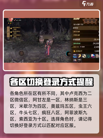 DNF手游🔥卢克西区服大揭秘！必看分区攻略💎截图2