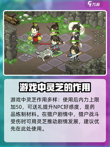 大侠立志传🔥迷踪林灵芝位置全解密！截图4