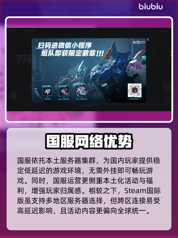 解限机国服VS Steam！差异大揭秘💥🔥🎮截图3