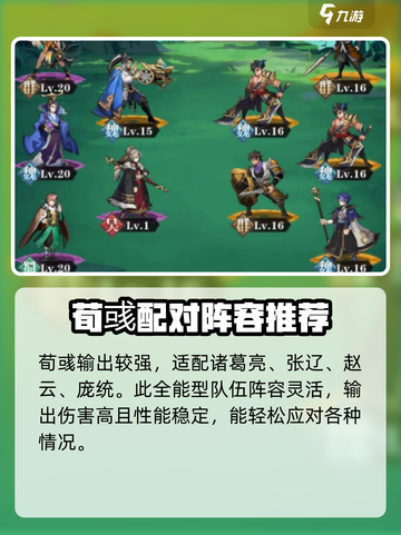 将灵说荀彧如何配队介绍截图2