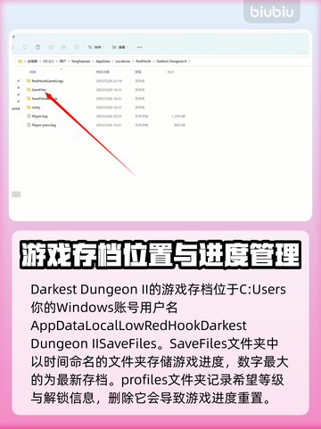 暗黑地牢2💡存档位置大揭秘！📍截图2