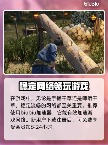 战国王朝⚡干草获取攻略！快速收集方法💡截图4