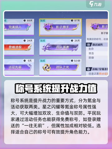 星之破晓🔥战力系统玩法大揭秘！截图2