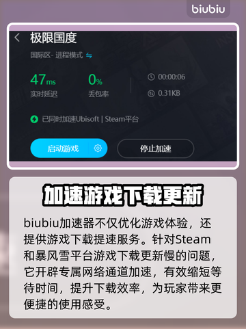 极限国度加速器推荐🎉游戏流畅不卡顿！截图4