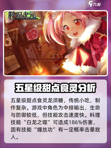 料理次元🔥角色大揭秘，超全介绍来了！💥截图8