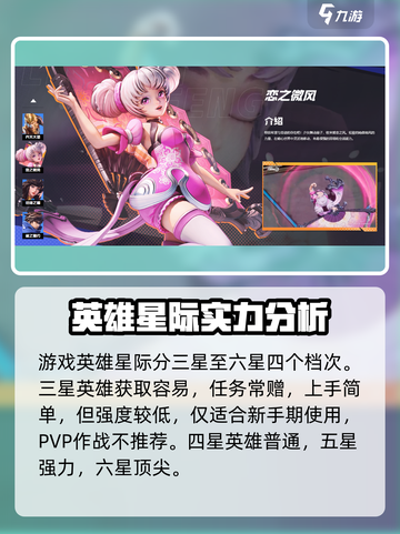 星之破晓🔥几星英雄最强？星级介绍来了！截图2