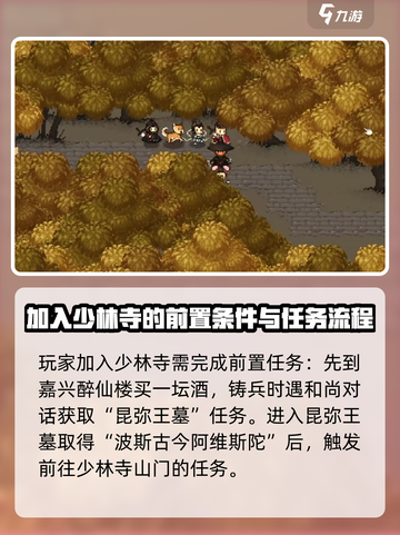 大江湖之苍龙与白鸟少林寺怎么进入介绍截图2