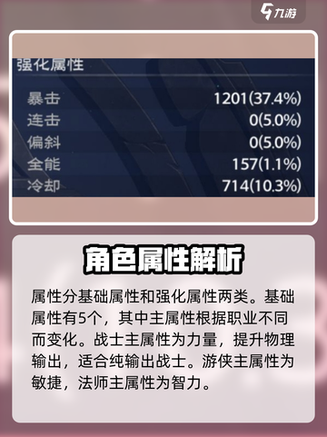 塔瑞斯世界🔥属性全解析，玩转游戏必备！截图2