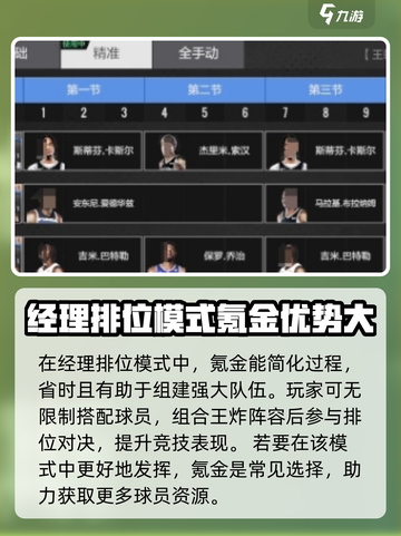职篮全明星经理排位🔥美职篮必备玩法🌟截图3