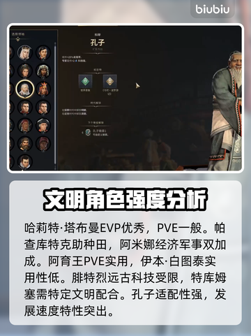 文明7领袖排名推荐🔥游戏小白必看！🎮截图6