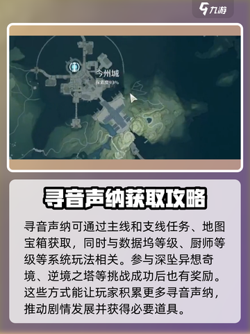 鸣潮⚡寻音声纳获取攻略，快速入手秘籍！🔥截图3