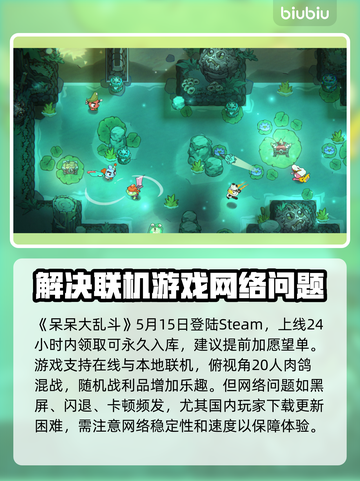 呆呆大乱斗🔥黑屏闪退卡顿？延迟丢包解决秘籍来了！截图2