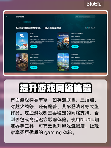 PC游戏加速器推荐，免费加速让你畅玩🔥🎮截图2