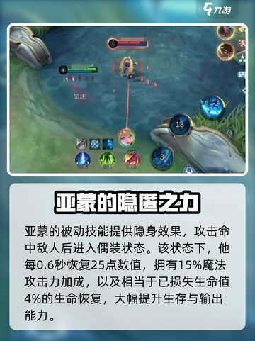 决胜巅峰🔥亚蒙技能全解析！游戏党必看✨截图2