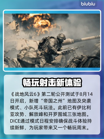 🔥《战地风云6》二测开启！超多改动爽玩周末💥截图2