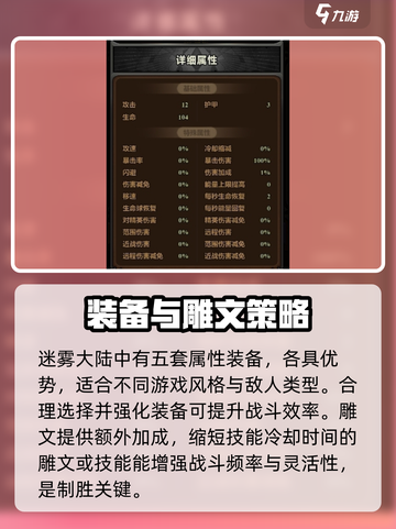 迷雾大陆🔥刷图必胜攻略，技能搭配全分享！截图4