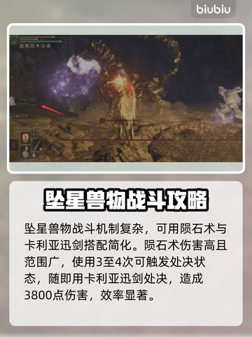 艾尔登法环黑夜君临坠星兽打法分享💥🔥截图2
