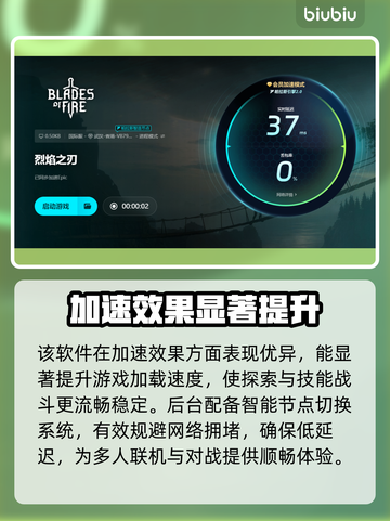🔥《烈焰之刃》闪退救星！加速器推荐来啦💥截图6