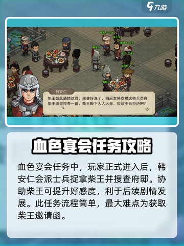 《大侠立志传》血色宴会任务🔥超详细攻略来了！截图4
