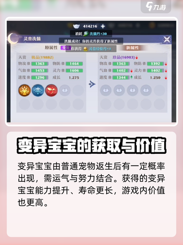 诛仙2手游：变异宝宝获取大揭秘🔥宝宝截图3