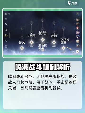 鸣潮⚡重击机制揭秘！战斗技巧全解析🎮截图2