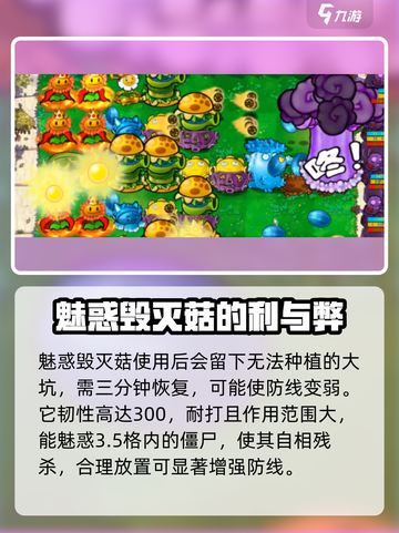 植物大战僵尸：魅惑毁灭菇6🔥超强作用揭秘！截图3